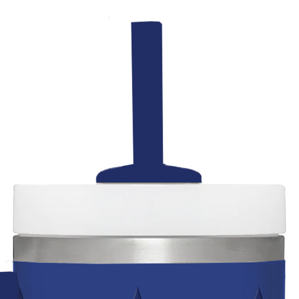 Kerusso Hold Fast Patriotic Star Design Red, White, Blue 30 Ounce Lidded Stainless Steel Travel Tumbler with Straw