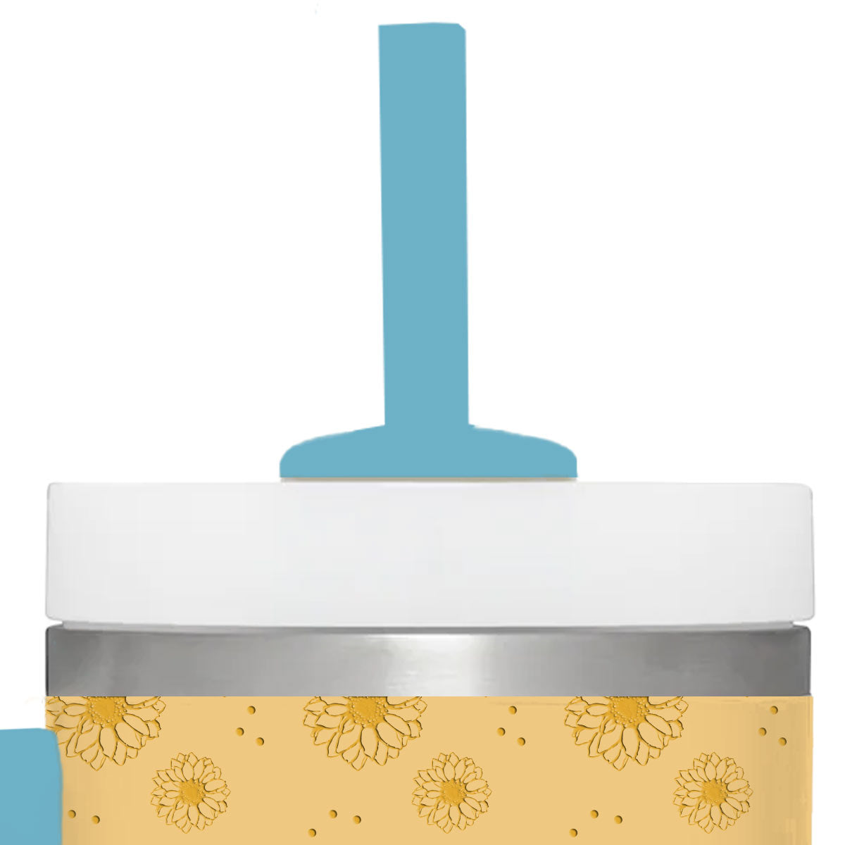 Kerusso 30oz Stainless Steel Mug with Straw Beyond Blessed