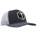 Kerusso Mens Cap Cross: Grey/White