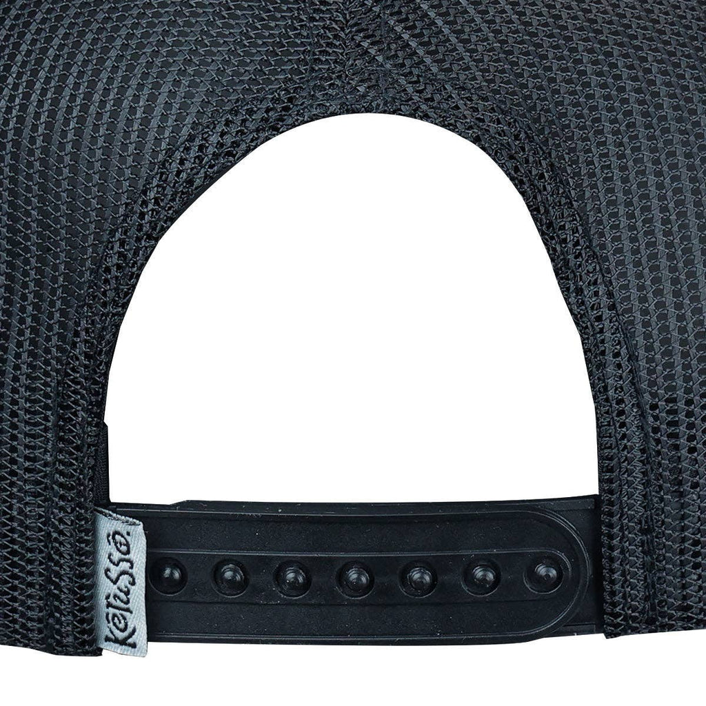 Kerusso Mens Cap Black Cross And Shield: Black / One Size Fits Most