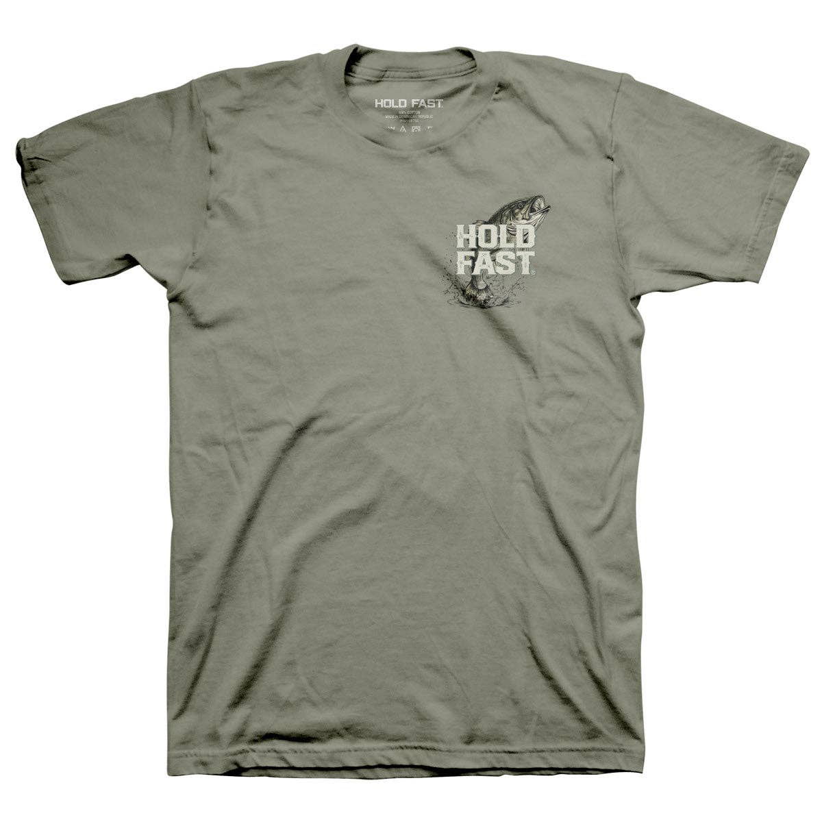 HOLD FAST Mens T-Shirt Fishing