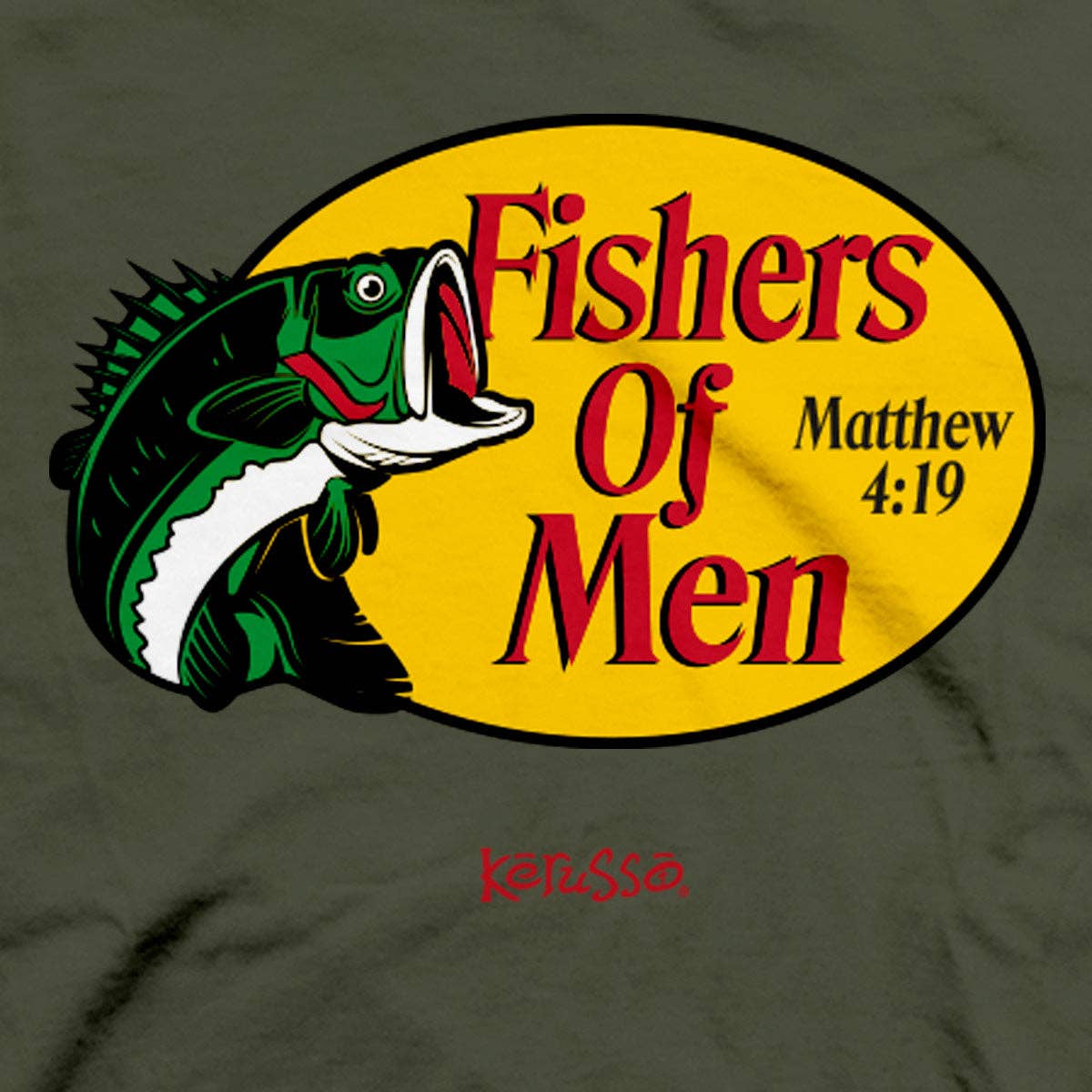 Kerusso Mens T-Shirt Fishers Of Men