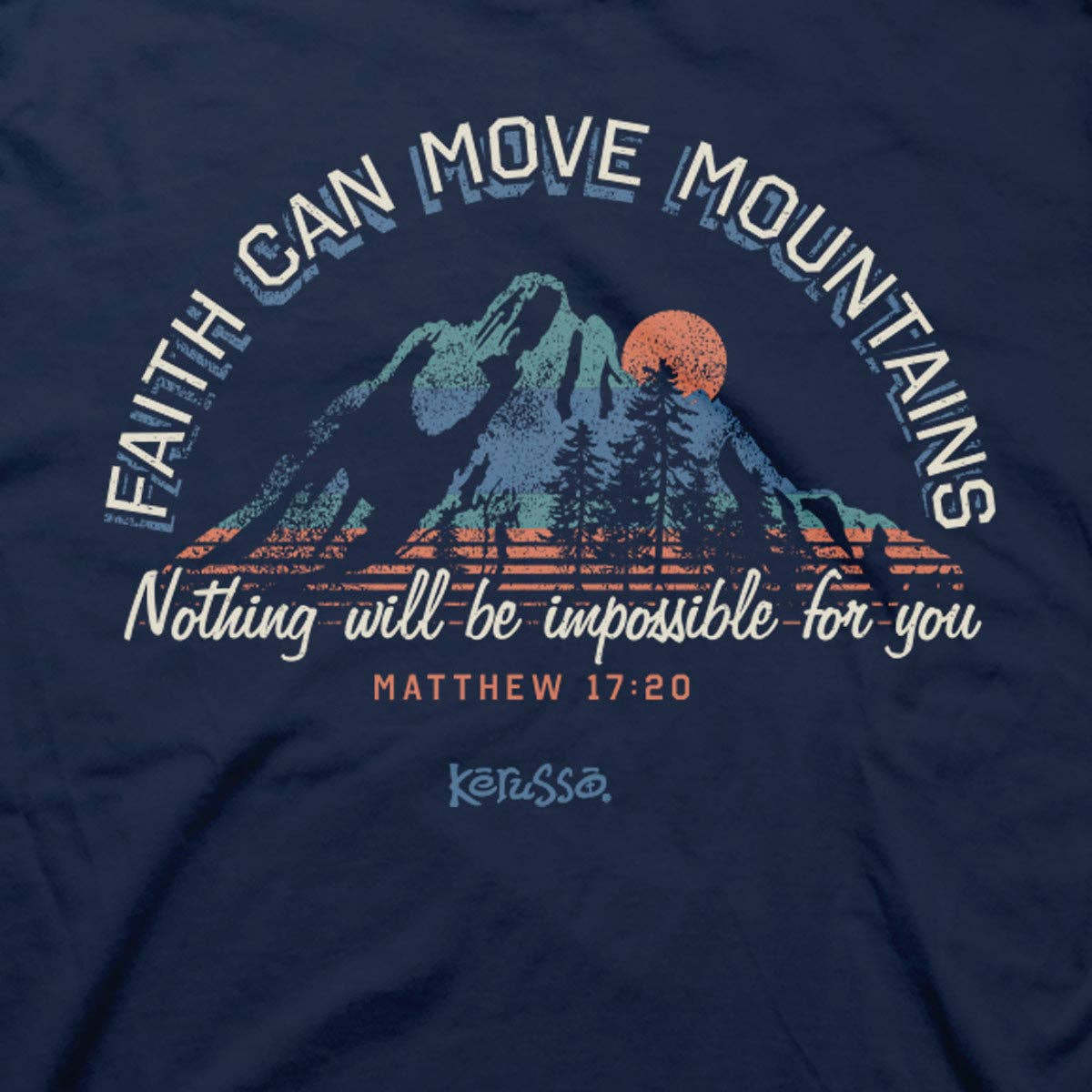 Kerusso Christian T-Shirt Move Mountains