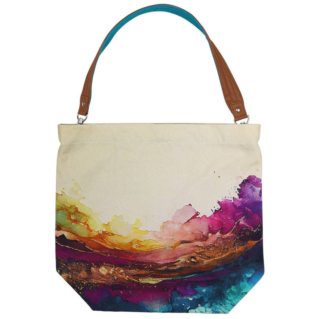 Grace & truth Womens Tote Bag Be Still: Multi-color