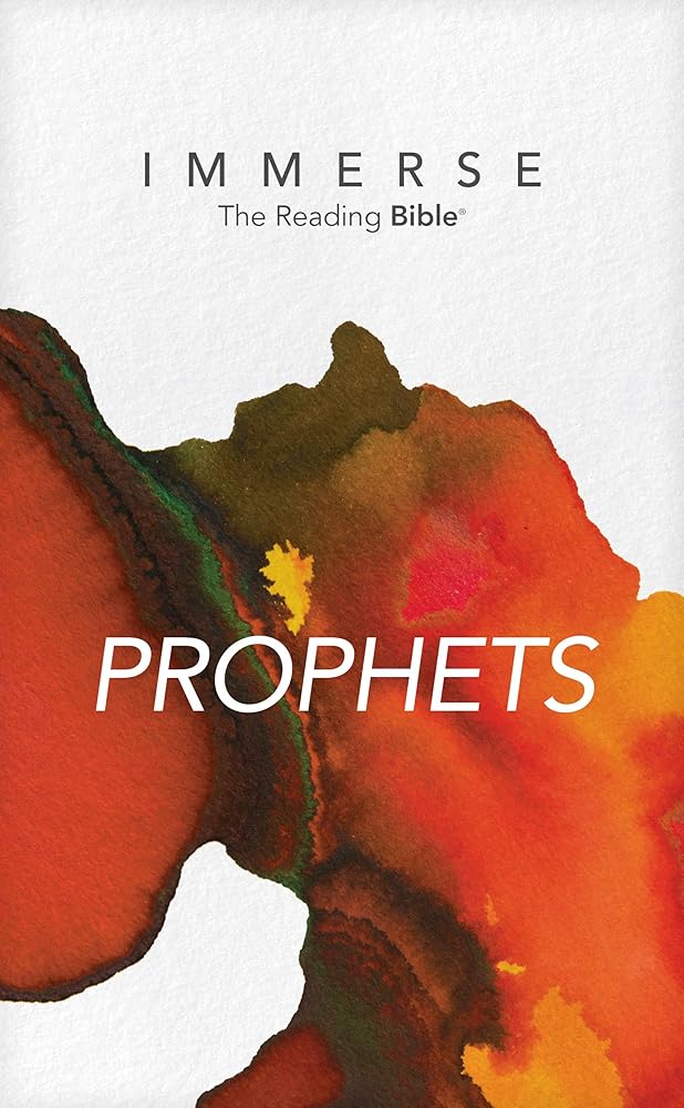 Immerse: Prophets (Softcover) (Immerse: The Reading Bible) cover image