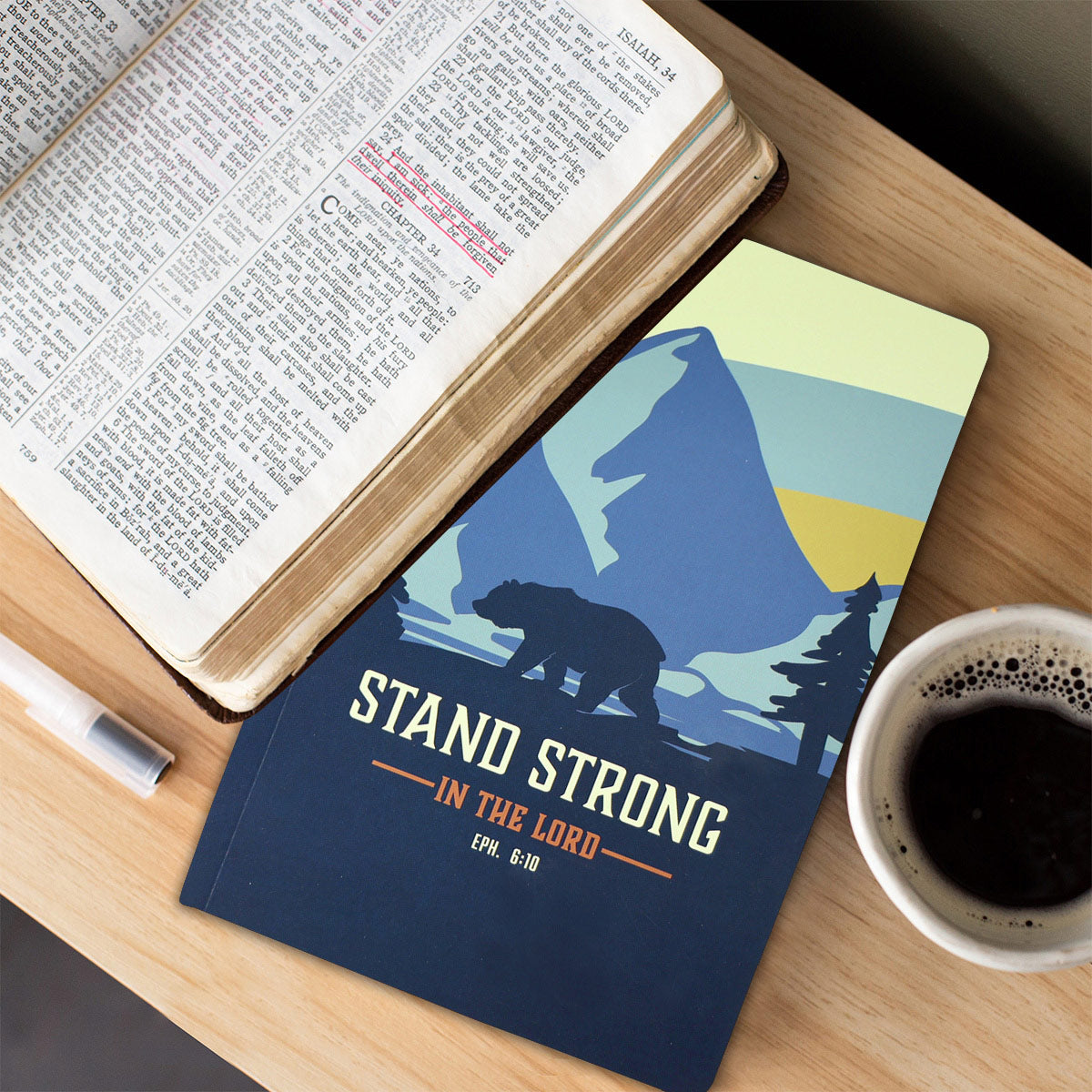 Kerusso Men's Paperback Jrnl - Stand Strong