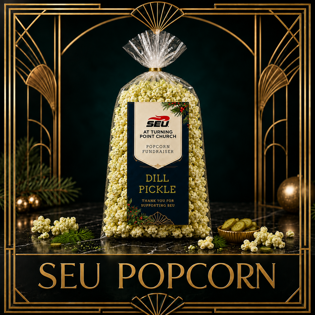SEU Popcorn - Dill Pickle
