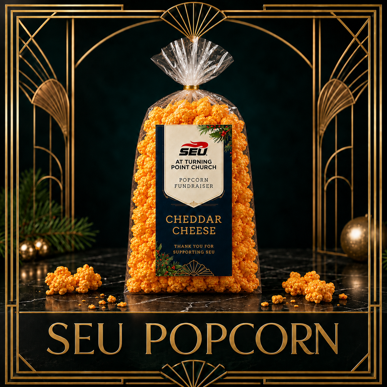 SEU Popcorn - Cheddar Cheese