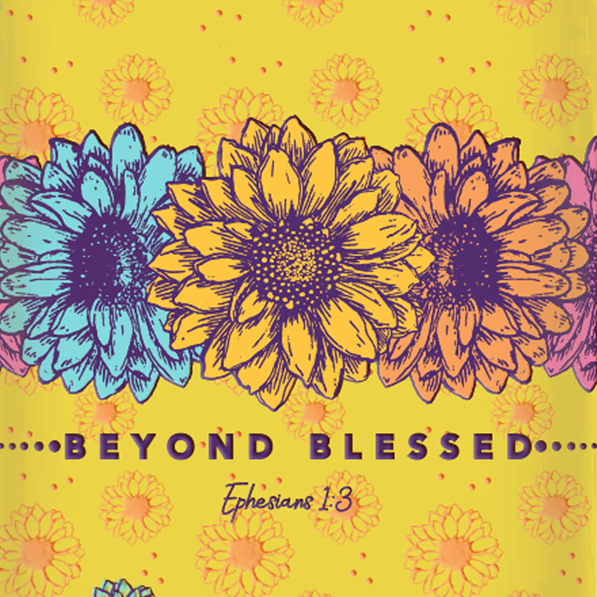 Kerusso 30oz Stainless Steel Mug with Straw Beyond Blessed