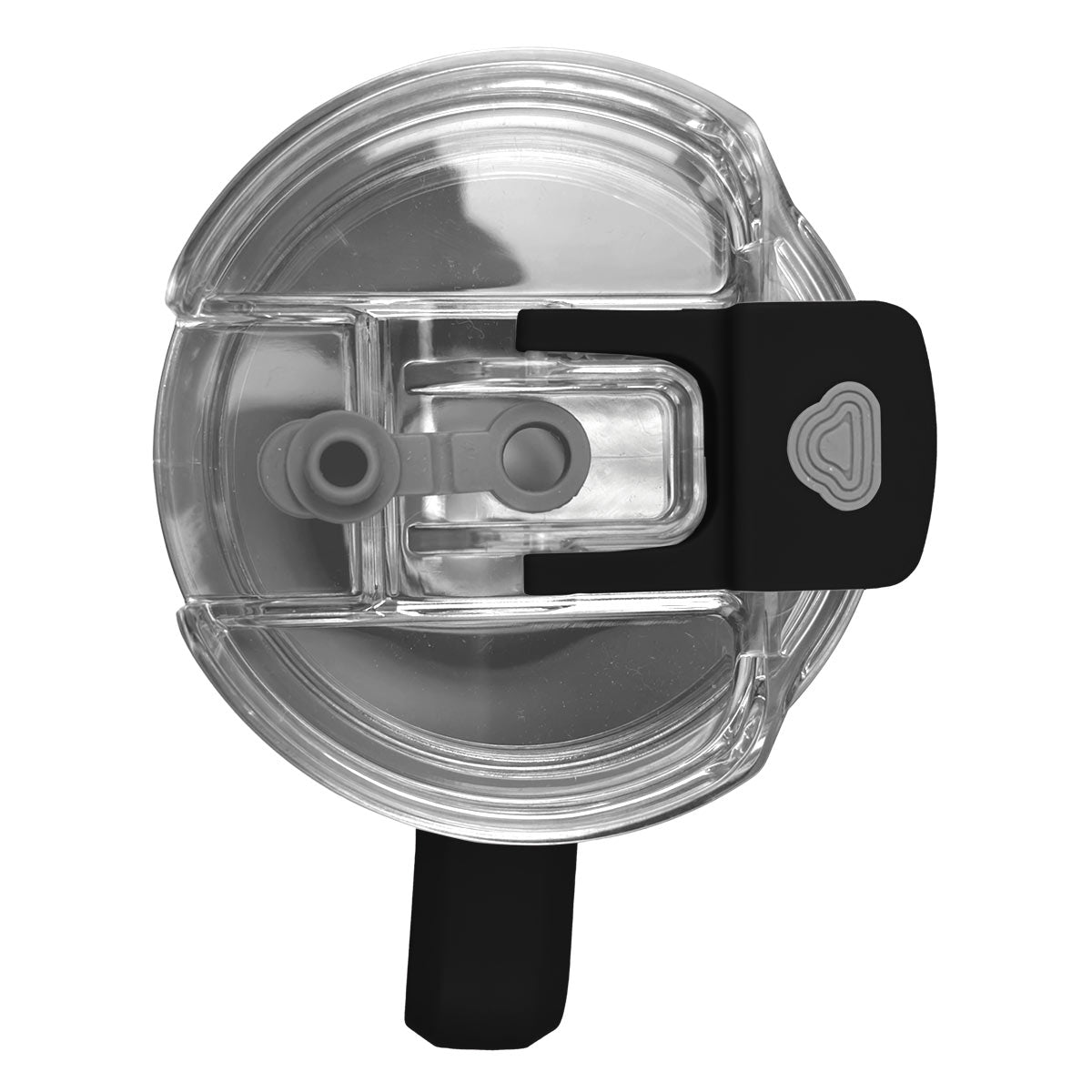 Kerusso American Flag Design Black 40 Ounce Lidded Stainless Steel Travel Tumbler with Straw, Hold Fast to What is Good