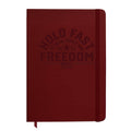 HOLD FAST Mens Leather Journal Freedom: Red